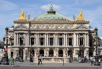 L'Opéra Garnier à Paris à 4 minutes de l'Hotel gramont 